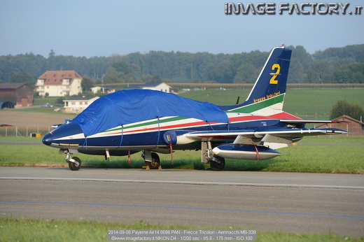 2014-09-06 Payerne Air14 0096 PAN - Frecce Tricolori - Aermacchi MB-339